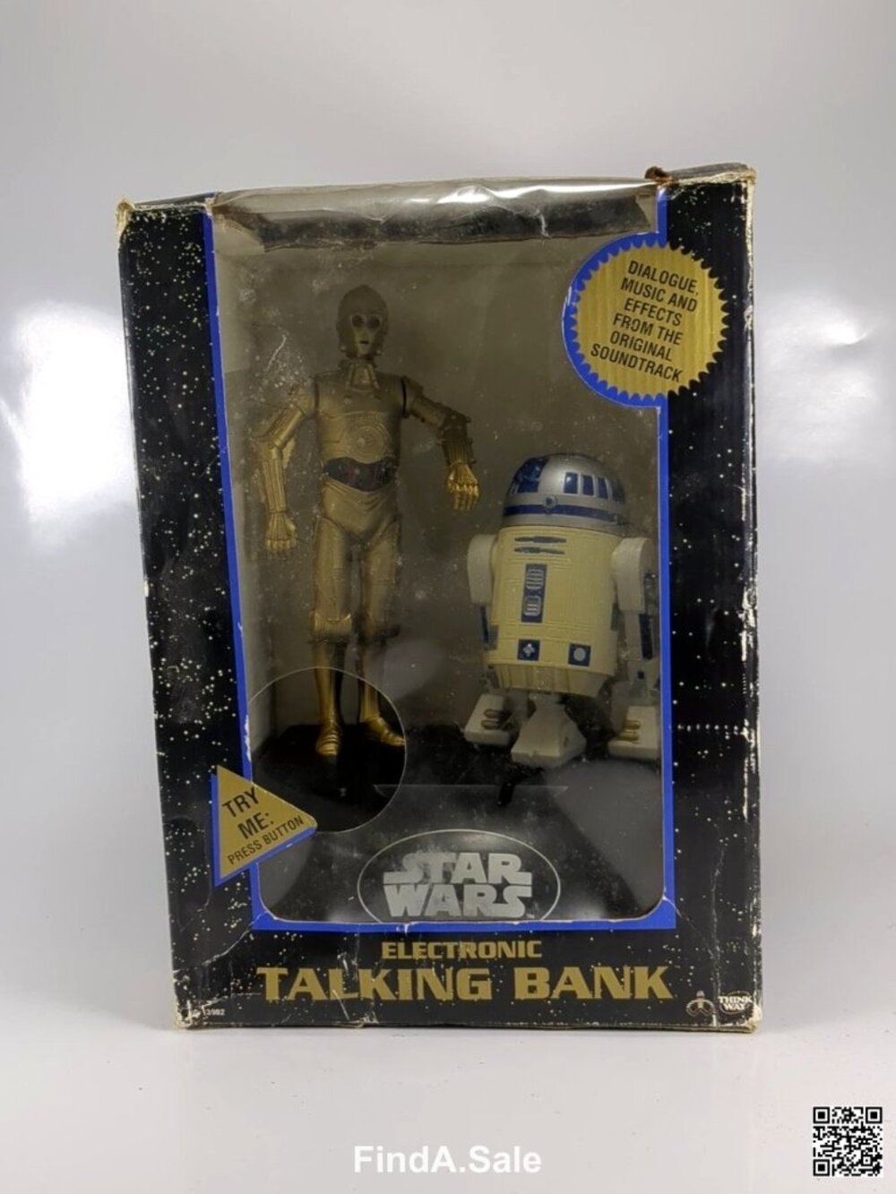 Star Wars Electronic Talking Bank, C-3PO and R2-D2, Thinkway Toys 1995